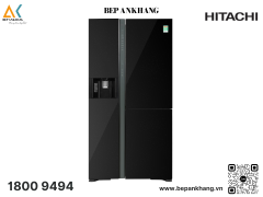 Tủ lạnh Hitachi Inverter 569 lít Side By Side R-MX800GVGV0 GBK